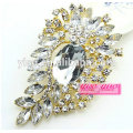 Moda broche broche de cristal personalizado